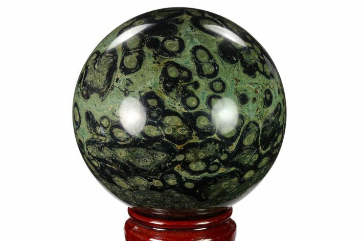 Polished Kambaba Jasper Sphere - Madagascar #158605